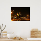 Tulsa Downtown Poster (Keuken)