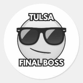 Tulsa Eindbaas Cool Emoji Sticker