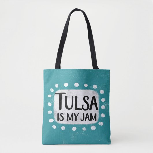 Tulsa est mon Sac fourre-tout de confiture (Devant)