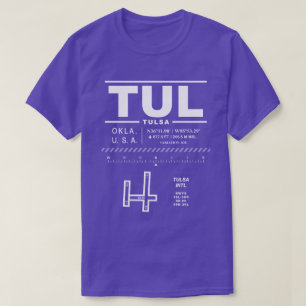 Tulsa International Airport TUL T-Shirt
