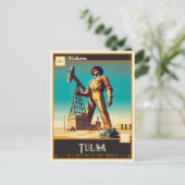 Tulsa, Oklahoma |  Briefkaart (Staand voorkant)