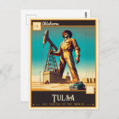 Tulsa, Oklahoma |  Briefkaart (Voorkant / Achterkant)
