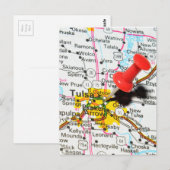 Tulsa, Oklahoma Briefkaart (Voorkant / Achterkant)