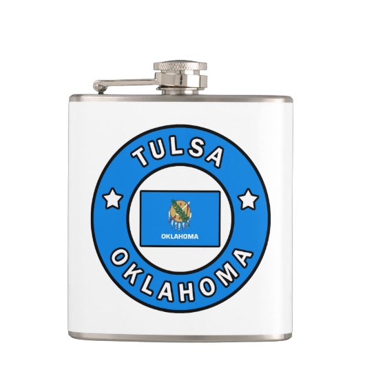 Tulsa Oklahoma Heupfles (Voorkant)