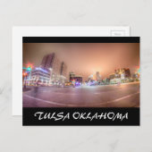 tulsa oklahoma in het centrum briefkaart (Voorkant / Achterkant)