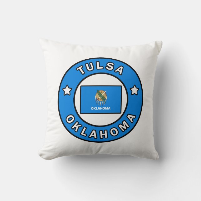 Tulsa Oklahoma Kussen (Voorkant)
