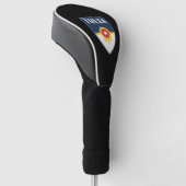 Tulsa Oklahoma Shield Golfheadcover (Schuin)
