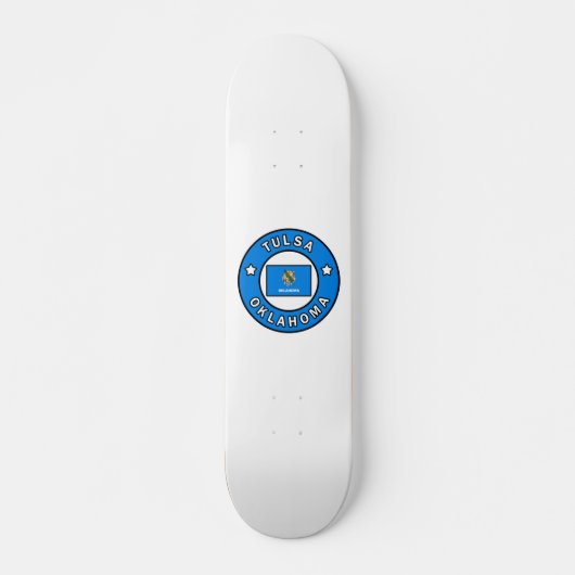 Tulsa Oklahoma Skateboard (Voorkant)