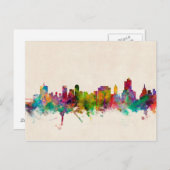 Tulsa Oklahoma Skyline Cityscape Briefkaart (Voorkant / Achterkant)