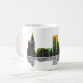 Tulsa Oklahoma Skyline Koffiemok (Voorkant links)