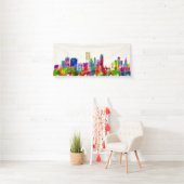 Tulsa Oklahoma Skyline Spandoek (Insitu)