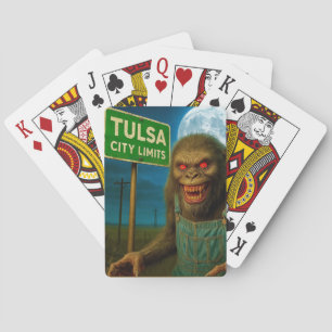 TULSA, OKLAHOMA SPEELKAARTEN. POKERKAARTEN