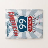 Tulsa Route 66 Amerika Oklahoma Legpuzzel (Horizontaal)