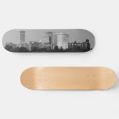 Tulsa Skyline B&W Skateboard Deck (Horizontaal)