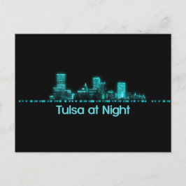 Tulsa Skyline Briefkaart