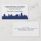 Tulsa Skyline Visitekaartje (Voorkant / Achterkant)