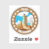 Tulsa Sticker (Vel)
