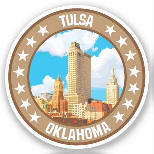 Tulsa Sticker (Voorkant)