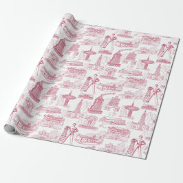 Tulsa Toile Wrapping Paper Roll Cadeaupapier