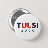 Tulsi 2020 ronde button 5,7 cm (Voorkant /achterkant)