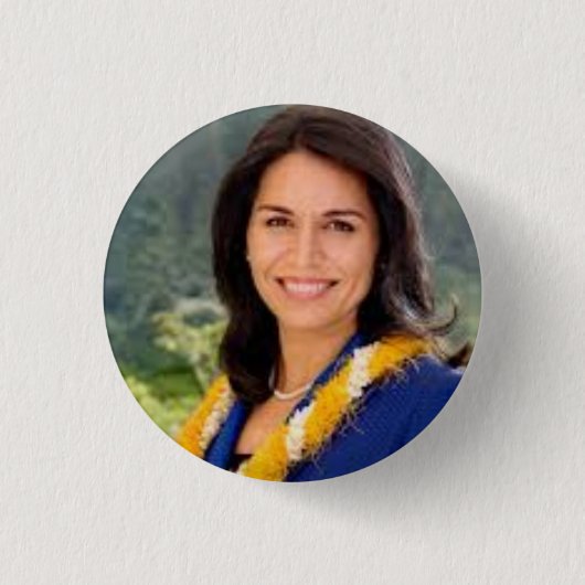 TULSI GABBARD 2020 Presidentiële Button (Voorkant)