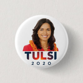 Tulsi Gabbard 2020 Ronde Button 3,2 Cm