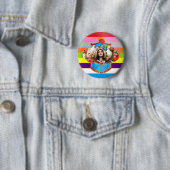 Tulsi Gabbard 2020 Ronde Button 5,7 Cm (In situ)