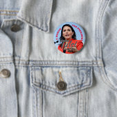 Tulsi Gabbard 2020 Ronde Button 5,7 Cm (In situ)