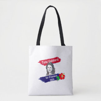 Tulsi Gabbard voor President 2020 Draagtas