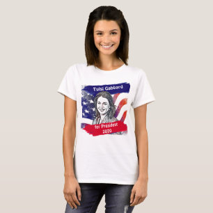 Tulsi Gabbard voor President 2020 T-shirt