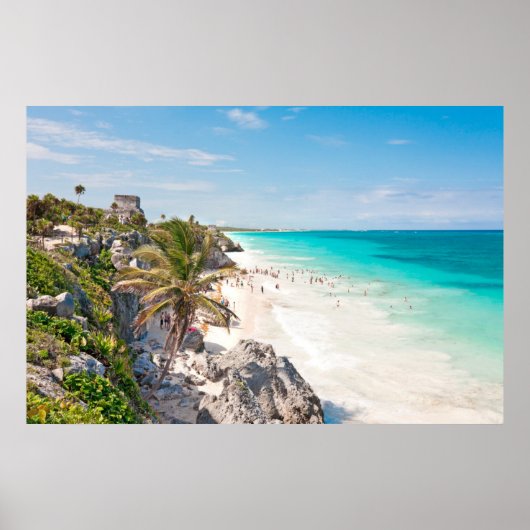 Tulum Beach Poster (Voorkant)
