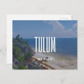 Tulum briefkaart (Voorkant / Achterkant)
