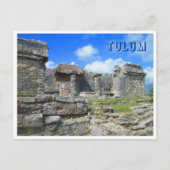 Tulum - Carte postale Ruines Mayas (Devant)