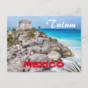 Tulum Maya Mexico Briefkaart