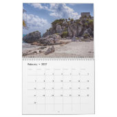 Tulum Mayan Pyramids Calendar Kalender (Feb 2027)