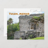 Tulum Mayan Ruins Quintana Roo Mexico Briefkaart (Voorkant / Achterkant)