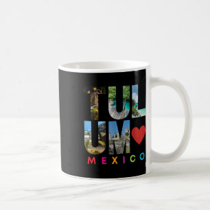 Tulum Mexico 2022 Vakantie Strand Bijpassende Fami Koffiemok