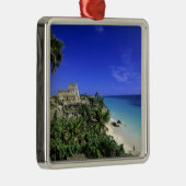 Tulum, Mexico 2 Metalen Ornament (Rechts)