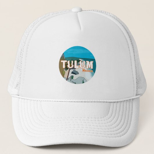 Tulum Mexico Great Gift Idea Trucker Pet (Voorkant)