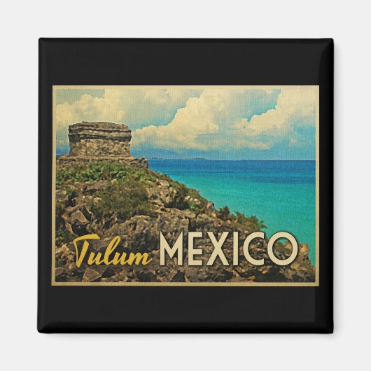 Tulum Mexico Magneet (Voorkant)