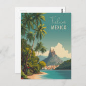  Tulum Mexico Reizen Briefkaart (Voorkant / Achterkant)