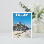 Tulum Mexico Reizen Briefkaart (Staand voorkant)