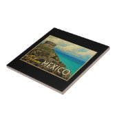 Tulum Mexico Tegeltje (Zijkant)