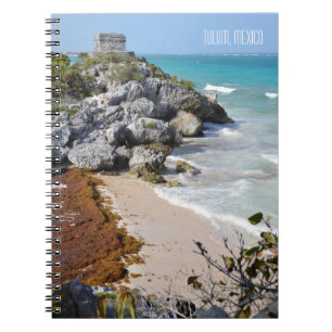 Tulum Ocean Uitzicht in Mexico Travel Souvenir Notitieboek