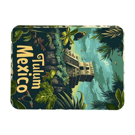 Tulum Oerwoud Magneet (Horizontaal)