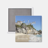 Tulum Quintana Roo Mexique Magnet photo de voyage (Recto/Verso)