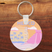 Tulum, Reiskunst, Preppy Sleutelhanger (Voorkant)