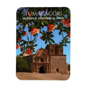 Tumacacori Mission Church, Bloesems van granaatapp Magneet