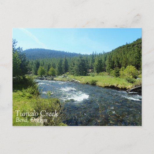 Tumalo Creek Briefkaart (Voorkant)