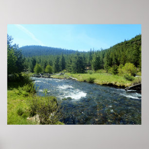 Tumalo Creek Oregon Poster